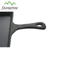 Hot Sale Wax Finished Cast Iron Foldable Wooden Handle Frying Pan